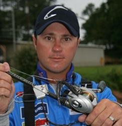 Topwater presentations like this buzzbait will be the plan for Kip Carter.