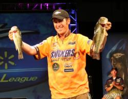 Jacob Wheeler won the All-American by a margin of 9 pounds, 2 ounces.