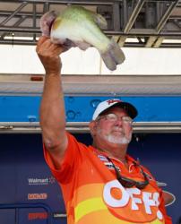 Bolstered by a total catch of 61 pounds, 12 ounces, Michael Williamson of Fort Smith, Ark., finished the FLW Tour Potomac River event in fifth place.