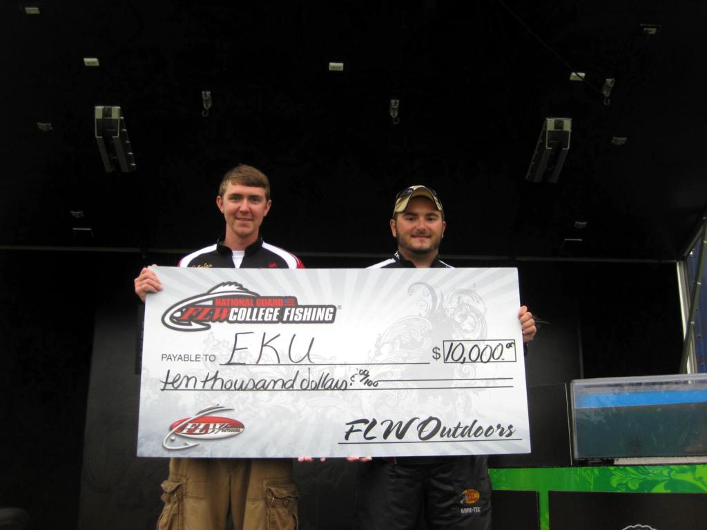 Image for Eastern Kentucky wins College Fishing Central Division event on Wolf River Chain