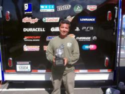 Robert Parmer Jr. earned $1,757 as co-angler winner of the June 18 BFL Northeast Division event.