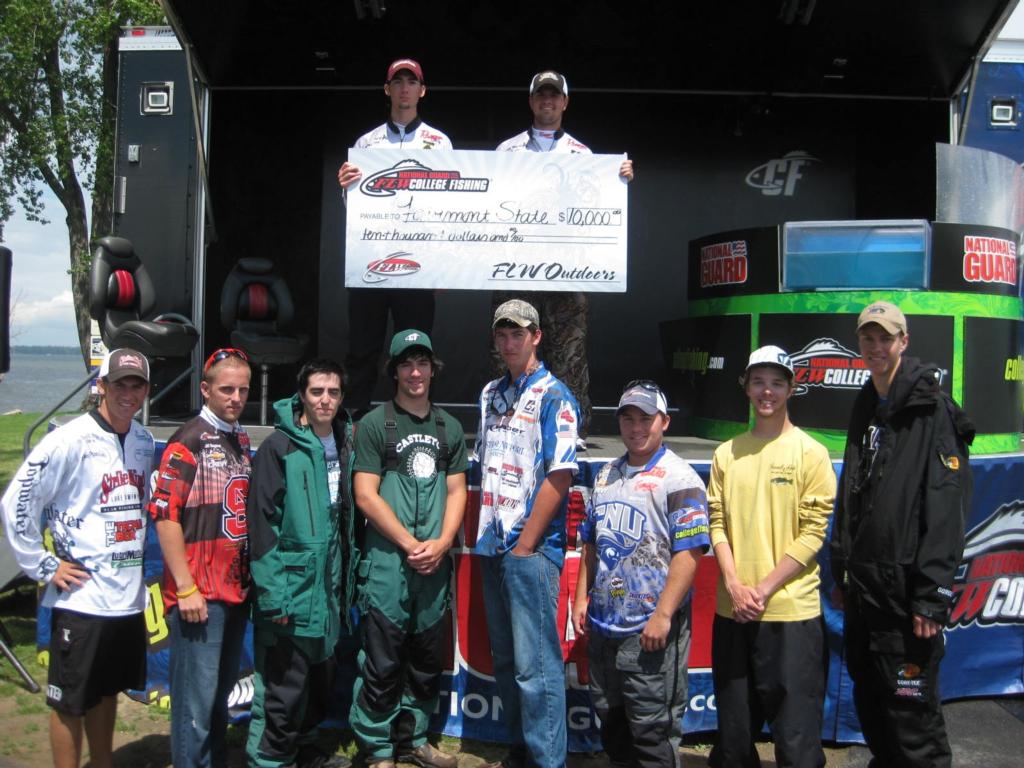 Image for Fairmont State University wins FLW College Fishing event on Lake Champlain