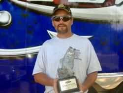 Lester Botts of Blountville, Tenn., earned $2,118 as co-angler winner of the June 25 BFL North Carolina event.