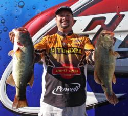 A mix of reaction baits and finesse tactics led Michael C. Tuck to third place.