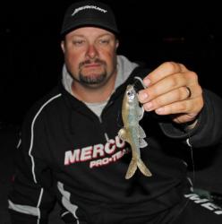 Pro leader Michael C. Tuck will devote his entire day to slinging a Trashfish swimbait.