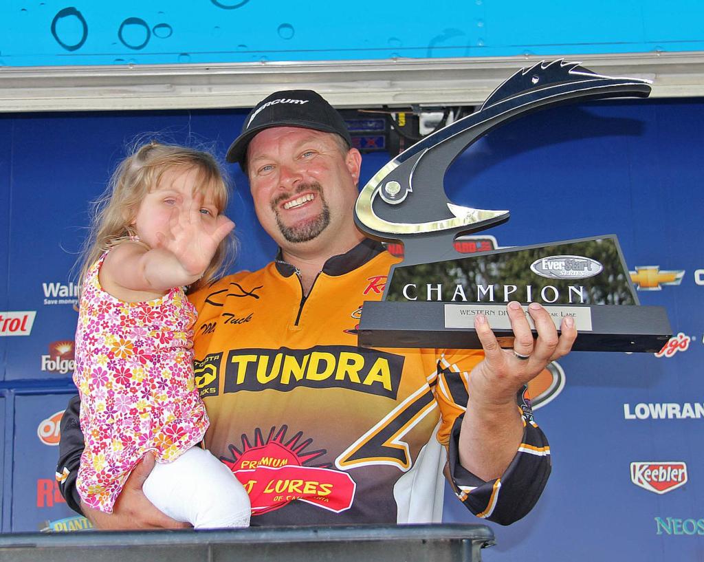 Image for Tuck wins EverStart Western on Clear Lake