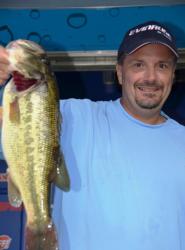 Co-angler Terry Stevens of Sterling, Va., used a 14-pound, 3-ounce catch to net second place overall.