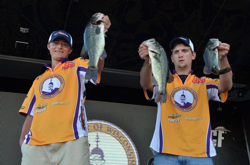 Image for UW Stevens Point grabs top spot at FLW College Fishing Central Regional