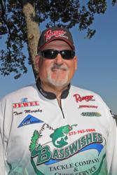 Jigging spoons was the key for fourth-place pro Tom Murphy.
