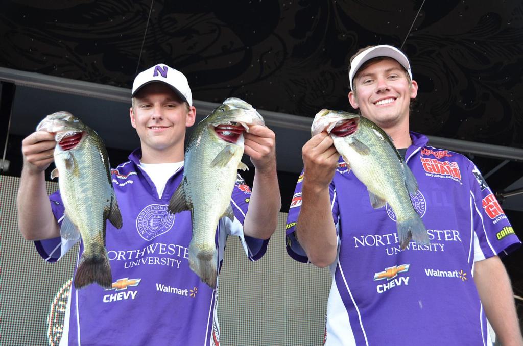 Image for Northwestern University grabs lead at FLW College Fishing Central Regional on Kinkaid Lake