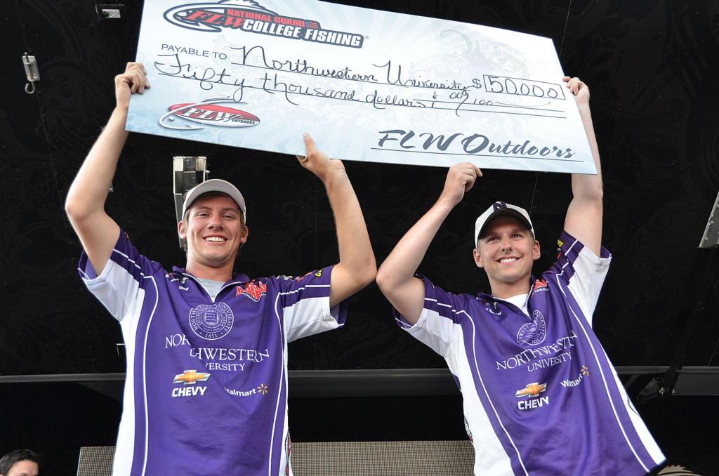 Image for Northwestern University wins FLW College Fishing Central Regional Championship