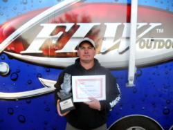 Kurt Moser of Max Meadows, Va., earned a Ranger boat with an outboard engine as the co-angler winner of the BFL Regional on Lake Hartwell.