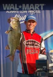 Andrew Upshaw will be one of the first two National Guard FLW College Fishing anglers to go on to fish the Walmart FLW Tour Majors as a pro.