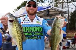 Fishing in the very first FLW Tour event of his career, co-angler Jason Johnson of Gainesville, Ga., made the most of it - parlaying a 16-pound, 2-ounce catch into a first-place finish.