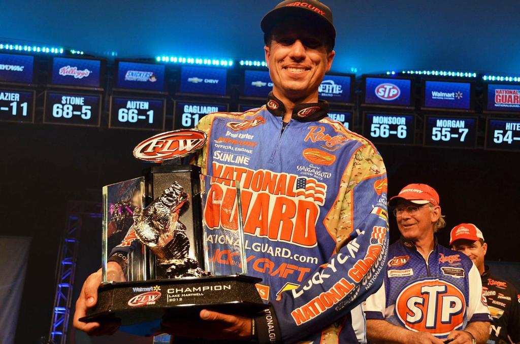 Image for Ehrler wins Walmart FLW Tour on Lake Hartwell presented by Folgers