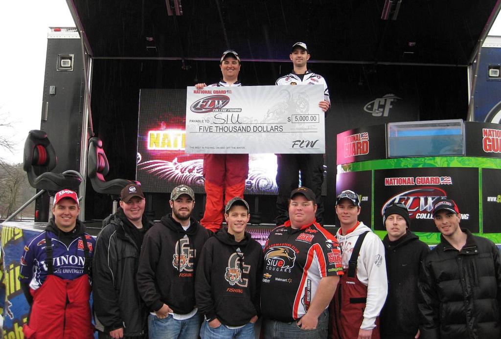 Image for SIU wins College Fishing event on Table Rock Lake