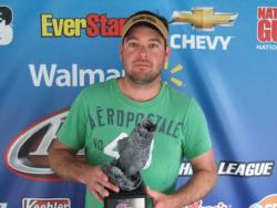 Jacob Cross of Cookeville, Tenn., won the Co-angler Division at the March 17 Walmart BFL Mountain Division event at Dale Hallow Lake with a total catch of 14 pounds, 9 ounces. For his efforts, Cross walked away with over $2,300 in winnings.