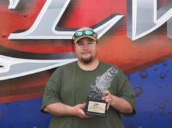 Scott Frye of Sumter, S.C., finished in first place in the Co-angler Division at the March 17 Walmart BFL South Carolina Division event at Lake Wylie with a total catch of 12 pounds, 13 ounces. Frye took home over $2,000 in prize money.