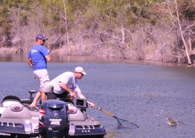 Spencer Shuffield scores on an Alabama Rig