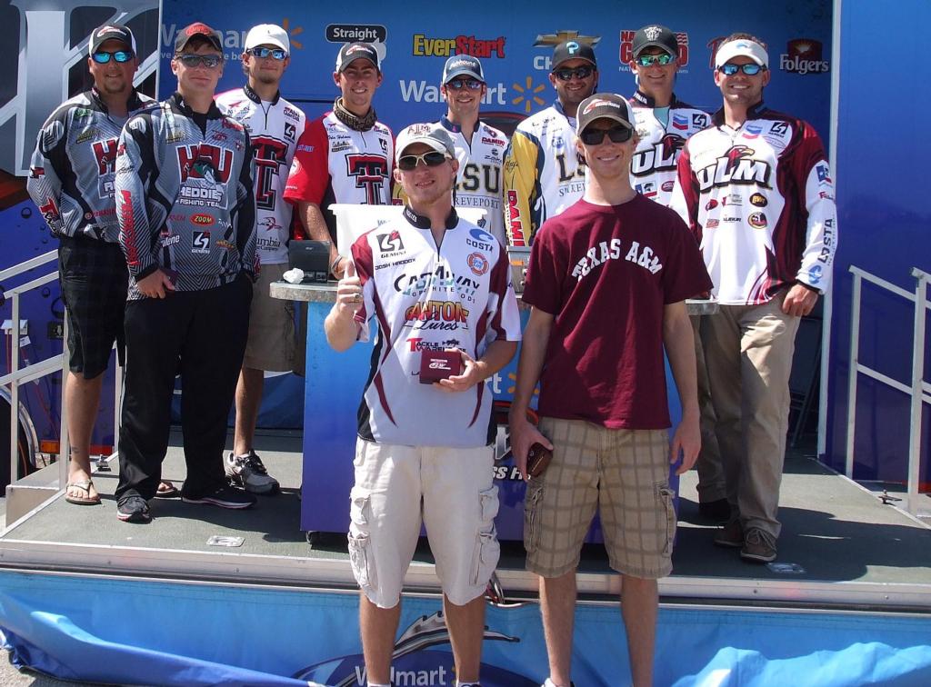 Image for Texas A&M Wins College Fishing Southern Conference Event On Lake Eufaula