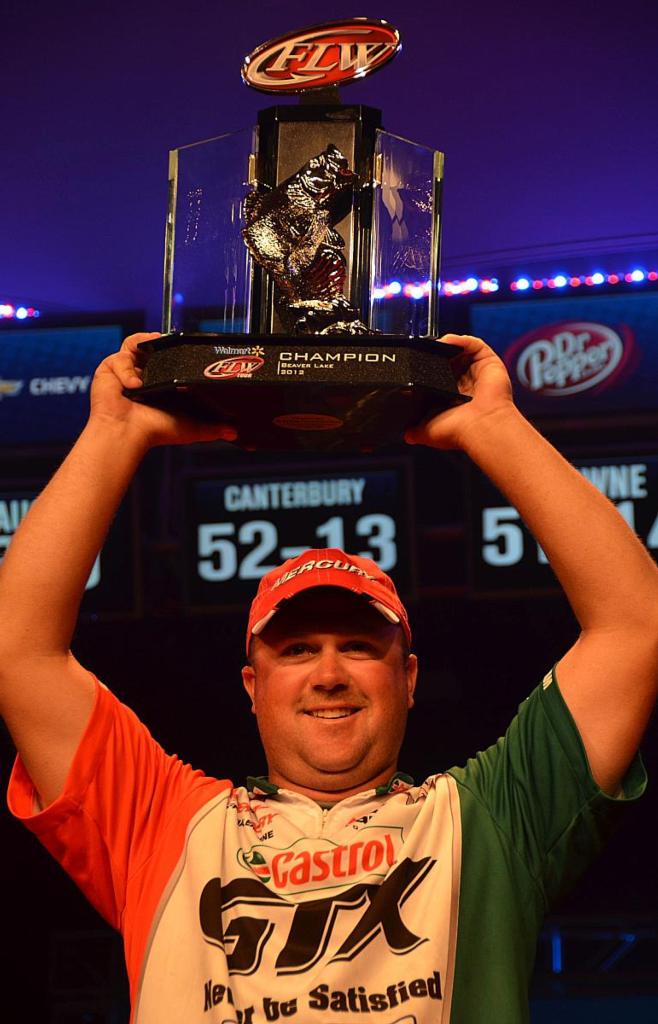Image for Dudley Wins Walmart FLW Tour Major On Beaver Lake Presented By Straight Talk