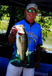 Bill Bell rocketed to the top of the co-angler leaderboard on day one with a catch that weighed 16 pounds, 3 ounces.