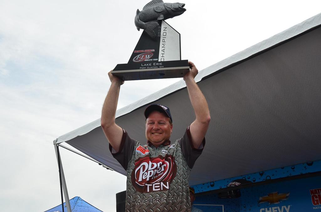 Image for McQuoid Wins National Guard FLW Walleye Tour Event On Lake Erie