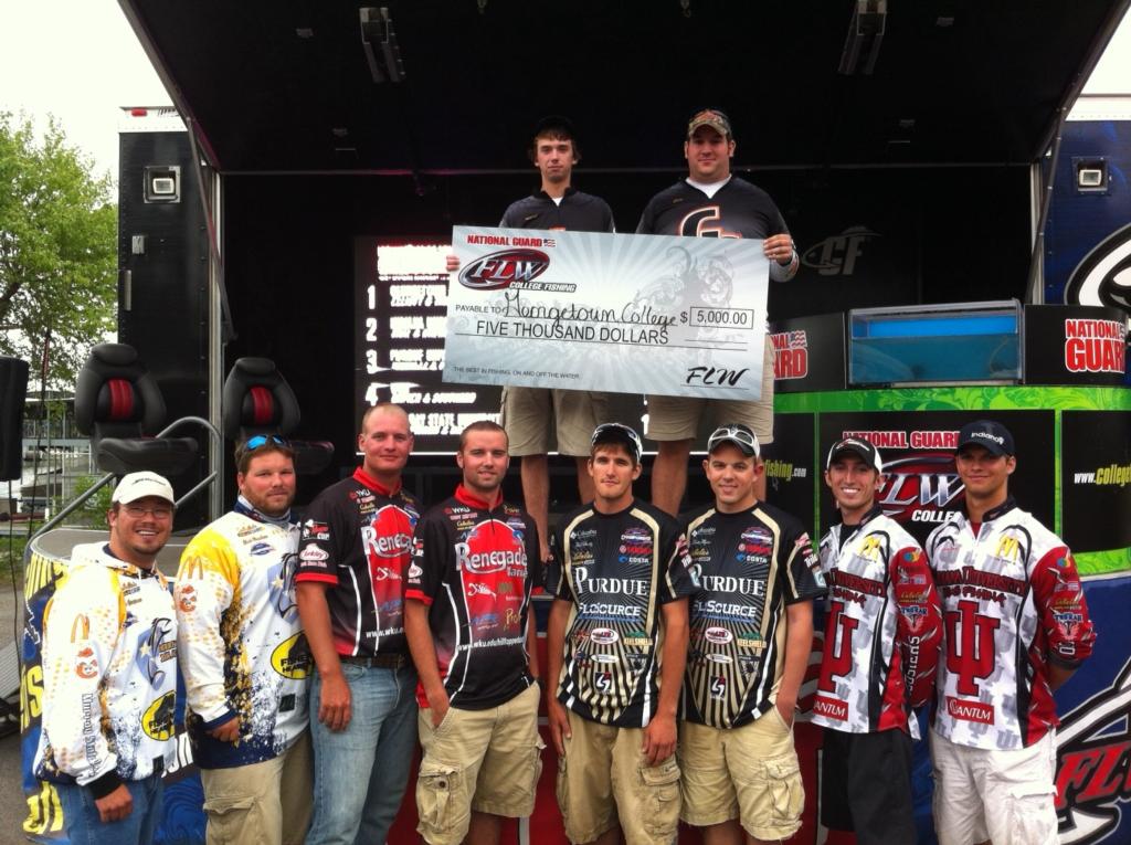 Image for Georgetown College wins FLW College Fishing event on Kentucky/Barkley lakes