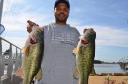 Using a two-day catch of 35 pounds, 4 ounces, local angler Marvin Reese of Gwynn Oak, Md., netted the overall lead in the Co-angler Division.