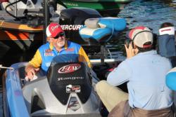 Starting the final day in fifth place, Dicky Newberry will focus on big fish in marinas.