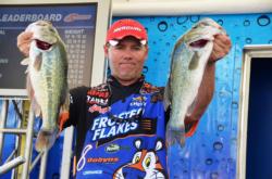 Kellogg's pro Dave Lefebre of Erie, Pa., netted second place overall after day-three competition on the Potomac River.