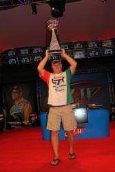 With his third Angler of the Year title, David Dudley earned the distinction of FLW