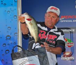 Billy Carrol earned the third-place spot by  ripping a chatterbait through the grass.