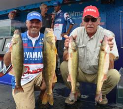 Ranger pro Ross Grothe currently sits in second with a two-day total weight of 50 pounds, 4 ounces. 