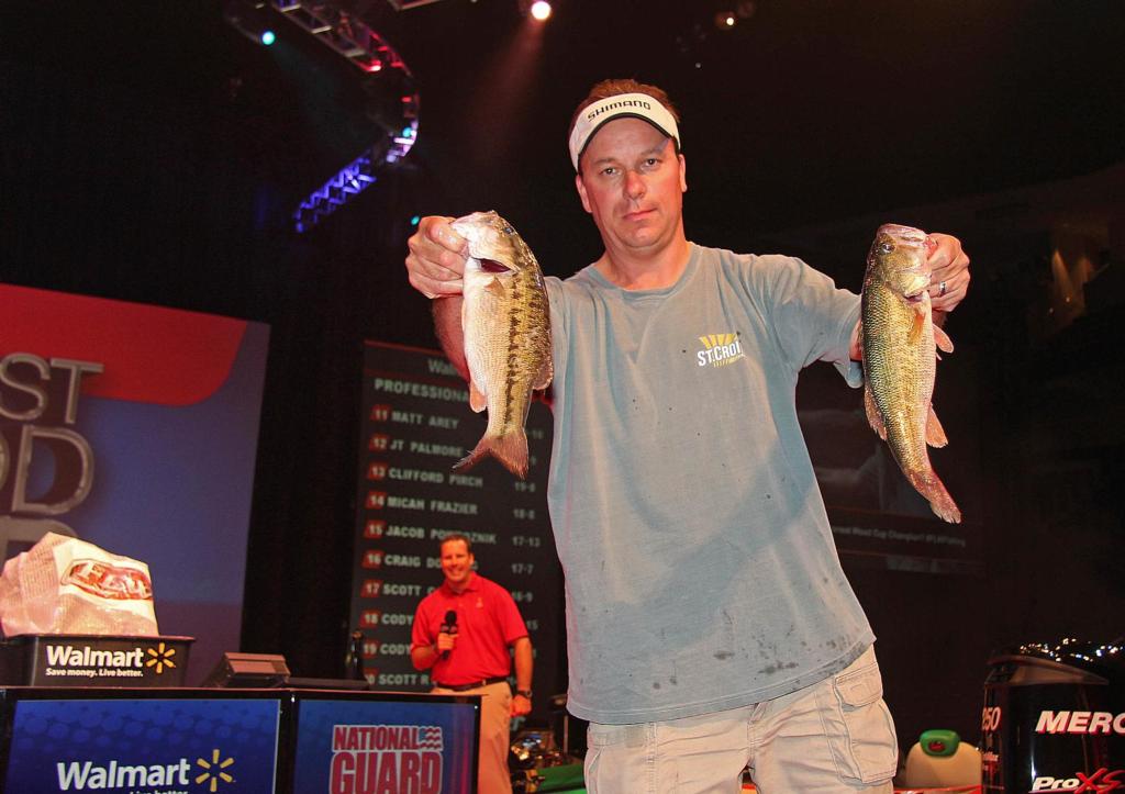 Krekovich captures Lanier lead - Major League Fishing
