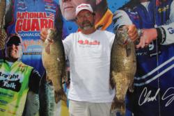 Remaining in the St. Lawrence River proved productive again for fifth-place pro  Bill Chapman.