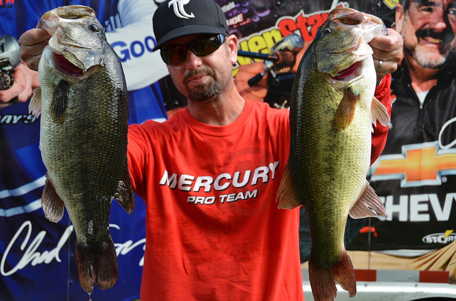 Hutchins hauls in Potomac River lead - Major League Fishing