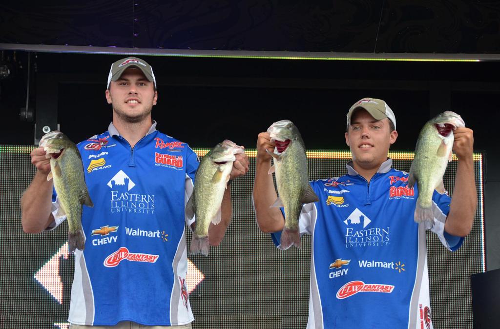 Image for Eastern Illinois University with early lead at FLW College Fishing Central Conference Championship