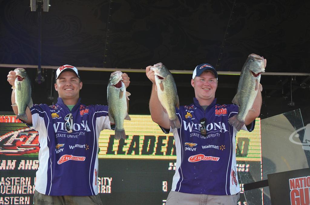 Image for Winona State takes lead at FLW College Fishing Central Conference Championship