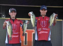 Dustin Vaal and Steven Bressler finish with a three-day total weight of 34 pounds, 7 ounces. 