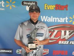 Co-angler Brett Warrick of Westerville, Ohio won the Sept. 15-16 Buckeye Division Super Tournament on Indian Lake with a two-day total weight of 10 pounds. He took home a check worth over $2,500. 
