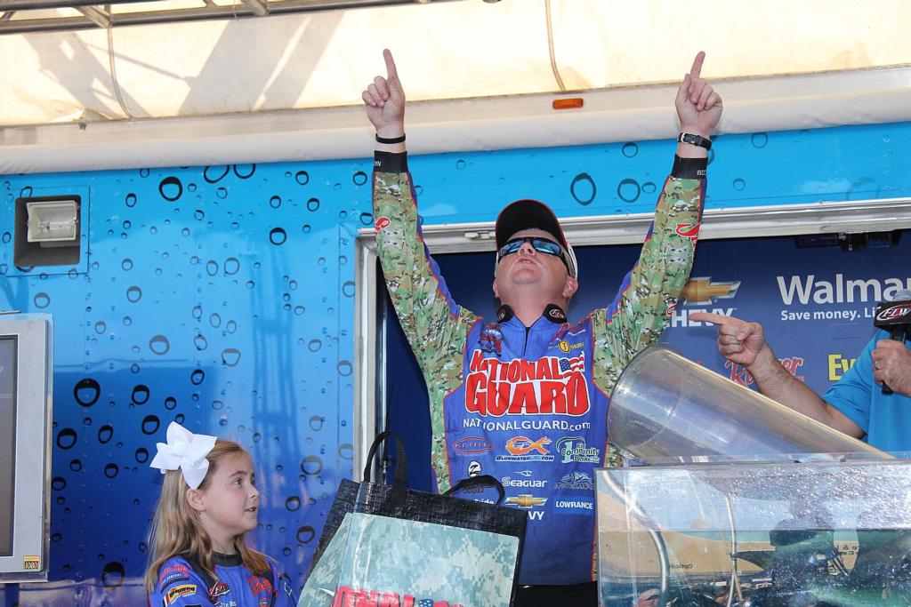 Image for Rose Wins Going Wire-To-Wire At Walmart FLW Tour On Wheeler Lake