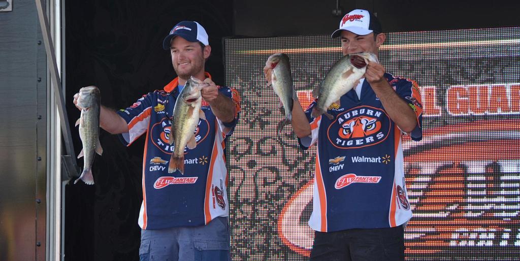 Image for Auburn takes control at FLW College Fishing Southeastern Conference Championship