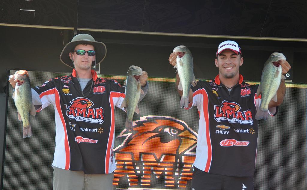 Image for Lamar University Leads FLW College Fishing Southern Conference Championship on Lake Dardanelle