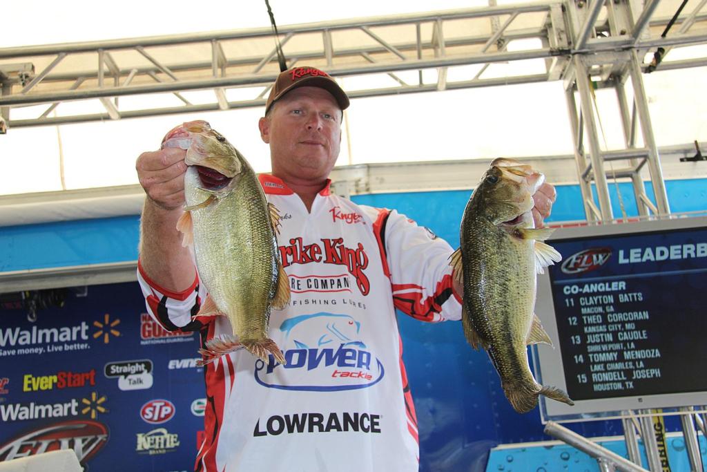 Image for Marks takes lead at Walmart FLW Tour Open on Sam Rayburn Reservoir presented by Mercury