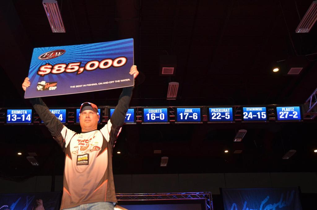 Image for Plautz claims first FLW Walleye Championship title