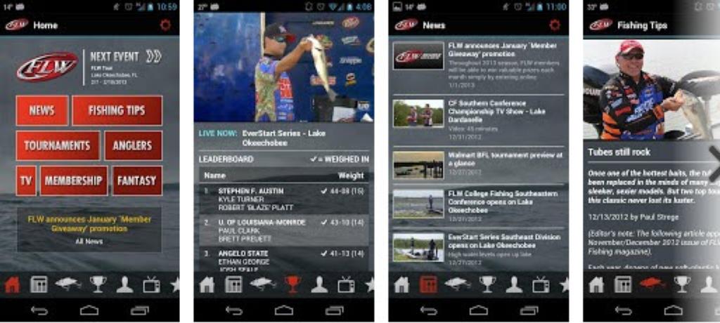 FLW Tournament Bass Fishing app now available for IPhone, Android