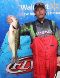 Day two saw Jim Furr race up the standing from 54th to first in the co-angler division.