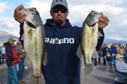 Bolstered by a total catch of 11 pounds, 4 ounces, Chris Trumbull of Oakley, Calif., grabbed second place overall in the Co-angler Division at Lake Roosevelt.