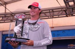 Drew Benton was an FLW Tour rookie for only four days before he became an FLW Tour winner on Lake Okeechobee in 2013.